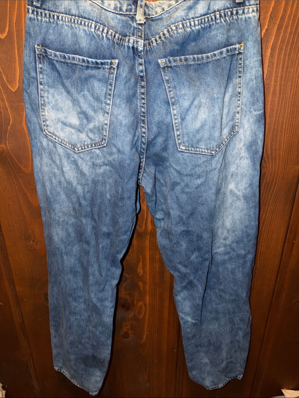 Forever 21 Light Blue Distressed Ripped Jeans - Picture 7 of 9